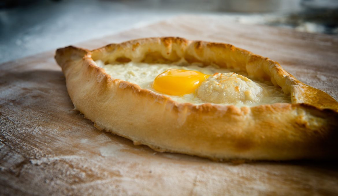 Pide (Cheese) Adjarian khachapouri